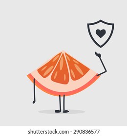 Grapefruit character