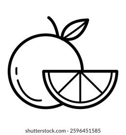 Grapefruit drink icon vector design illustration