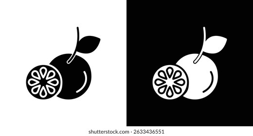 Grapefruit icon concept, vector illustration