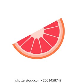 Grapefruit icon illustrated on background