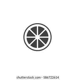 grapefruit icon. sign design