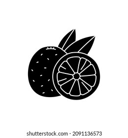 Grapefruit сolor line icon. Essential oils fruit seeds. Pictogram for web page, mobile app, promo. UI UX GUI design element. Editable stroke.