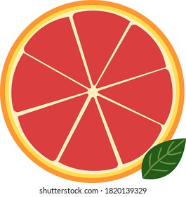 pomelo, naranja, vector, vitamina, fruta