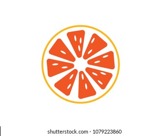 Grapefruit simple icon