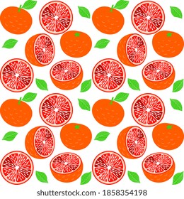 Frutos de manzana sobre un fondo blanco. Patrón vectorial sin foco con cítricos, artístico. Ilustración de frutos útiles. Bonito envoltorio, cubierta, textiles.
