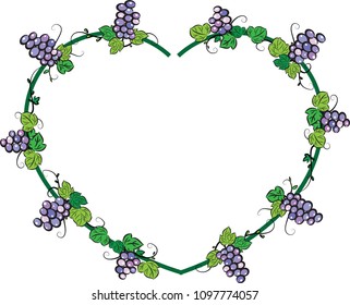 grapes background design