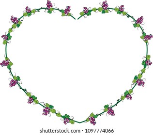 grapes background design