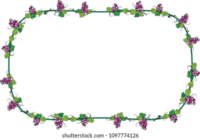 grapes background design