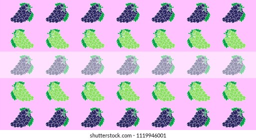 grapes design on beautiful background vector illustration