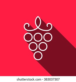 Grapes flat logo