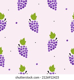 Grasas planas con fondo vectorial de hojas sin soldadura