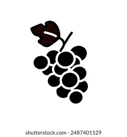 GRAPES, GRAPES , FRUIT ICON	