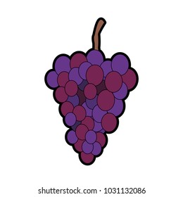 Grapes fruit symbol