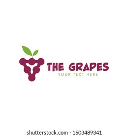 Grapes graphic design template vector isolated illustration
