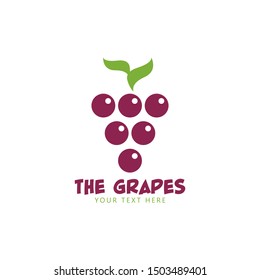 Grapes graphic design template vector isolated illustration