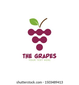 Grapes graphic design template vector isolated illustration