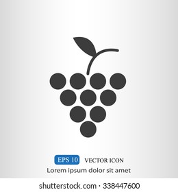 icono de uvas