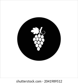 Grapes icon design graphic vector illustration
