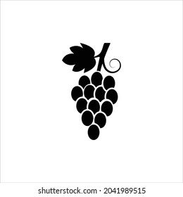 Grapes icon design graphic vector illustration