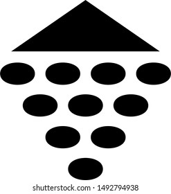 grapes icon designed in black