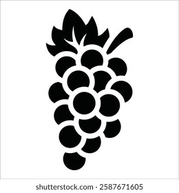 Grapes Icon Element For Design
