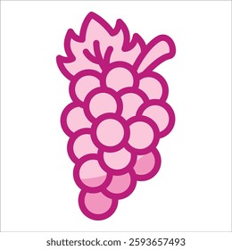 Grapes Icon Element For Design