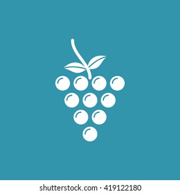 Grapes Icon. Eps-10.