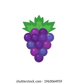Weinsymbol, einzelne Abbildung, Vektorgrafik-Logo-Kunst.
