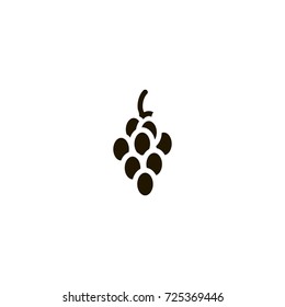 grapes icon. sign design