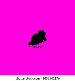 grapes icon sign signifier vector