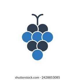 Trauben Symbol Zeichen Symbol Vektor