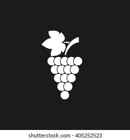 Grapes Icon Vector