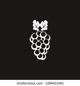 grapes icon. grapes vector design. sign design