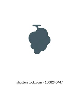 Grapes icon vector. Flat icon Illustration