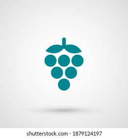 grapes icon. Vector illustration EPS 10.