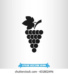 Grapes icon vector illustration eps10.