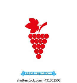 Grapes icon vector illustration eps10.