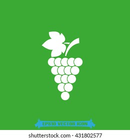 Grapes icon vector illustration eps10.