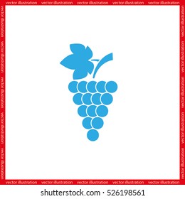Grapes icon vector illustration eps10.