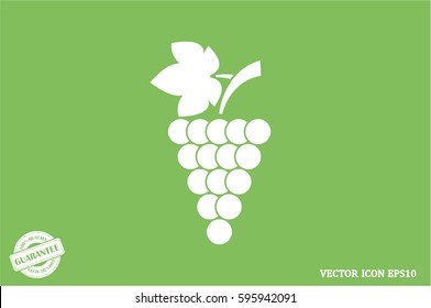 Grapes icon vector illustration eps10.