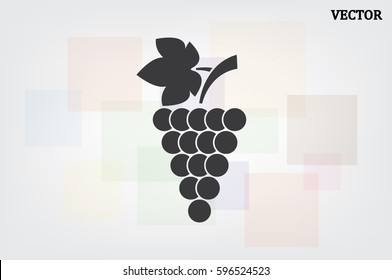 Grapes icon vector illustration eps10.