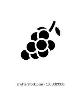 Grapes Icon In Vector. Logotype