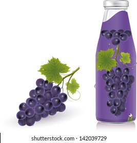 Download Grape Juice Bottle Images Stock Photos Vectors Shutterstock PSD Mockup Templates