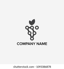 Grapes logo design