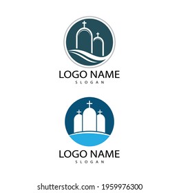 Grapes logo template vector icon illustration design