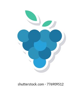 grapes sticker icon