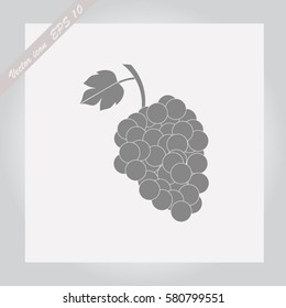 Grapes vector icon