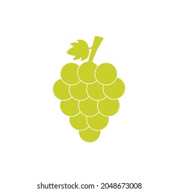 grapes vector icon illustration sign