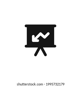 vector de icono de la tarjeta gráfica en un fondo blanco