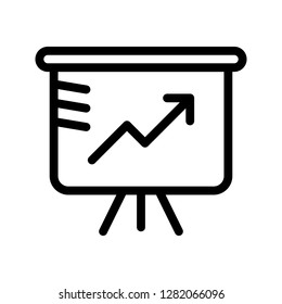 graph board line icon